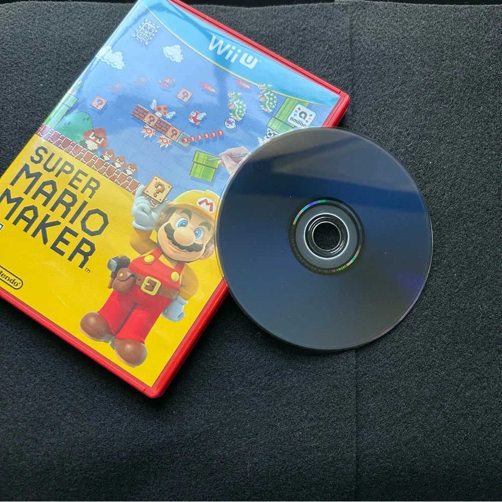 Wii U Super Mario Maker Game